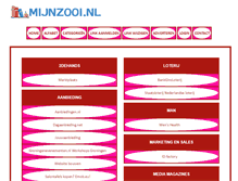 Tablet Screenshot of mijnzooi.nl